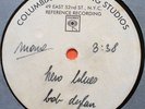 BOB DYLAN   -HERO BLUES-   COLUMBIA ACETATE