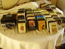 8 Track Cartridge Car Player plus over 100 cartridges