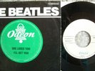 Beatles white label promo she loves you single muster