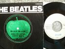 Beatles white label promo ob-la-di, single musterplatte