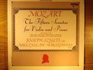 JOSEPH SZIGETI MOZART SONATAS VOL. 1 VANGUARD 3 LP FS