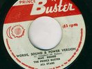 MAX ROMEO-WORD SOUND & POWER PRINCE BUS-RARE-REGGAE 45