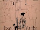 LESTER YOUNG 1955 NORGRAN LP w/David Stone Martin COVER