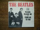 BEATLES 45 Picture Sleeve: Please Please Me,Vee-Jay,NM