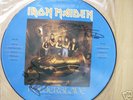 IRON MAIDEN  AUTOGRAPHED POWERSLAVE PICTURE DISC