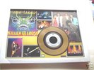 THIN LIZZY.. FRAMED GOLD DISC. KILLER ON THE LOOSE.7701