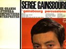 SERGE GAINSBOURG LP PERCUSSIONS Original mono B 77 842L
