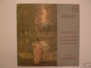 MOZART, SONATES, PERLEMUTER, FRENCH VOX IB 120, M-