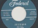 RUDY (RAY) MOORE Step It Up & Go 45rpm black rocker '56