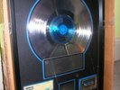 OASIS DEFINITELY MAYBE RARE+GENUINE RIAA RECORD AWARD