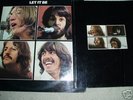 ORIGINAL LET IT BE & BOOK FROM BEATLES BOX SET - EX CON