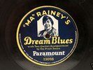Rare Ma Rainey Paramount 78 rpm 12098 Dream Blues