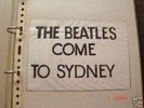 BEATLES AUSTRALIAN TOUR - BLACK AND WHITE PHOTOS ALBUM