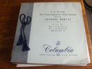 Johanna Martzy  J.S.Bach;Violin Son.Vol.1 Columbia B/G