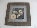 JOHNNY HALLYDAY    DISQUE D'OR  VIVRE POUR LE MEILLEUR