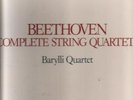 WESTMINSTER(10 LP)/ BEETHOVEN  QUARTETS/BARYLLI QUARTET