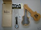 THE BEATLES-APPLE-OFFICIAL WATCH-WOODEN GUITAR CASE-NEW