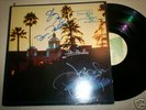 EAGLES HOTEL CALIFORNIA SIGNED X5 LP RECORD ALBUM W\COA