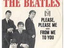 BEATLES VJ-581 PICTURE SLEEVE PLEASE PLEASE ME W/RECORD