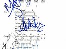 THE SMITHS FULLY SIGNED SHEET MUSIC W/COA - HALF A