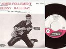 TRES RARE EP :  HALLYDAY écrit  HALLIDAY  ( 2ème poch )