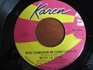 Betty Lavette on Karen - northern soul / funk 45 HEAR