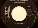 THE OUTCASTS garage psych 45 PLATO 80285