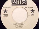 LARRY LASTER northern soul 45 LOMA 2043 promo