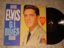 ELVIS G.I. BLUES rare LP w/Wooden Heart sticker