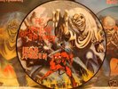 IRON MAIDEN THE NUMBER OF THE BEAST PROMO PICTURE LP