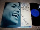 RARE RIVERSIDE ABBEY LINCOLN SIGNED ABBEY IS BLUE 12308