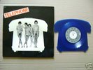 TELEPHONE Bombe Humaine RARE VINYL BLEU Découpé téléph
