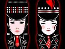 The White Stripes USB flash drive Jack and meg set