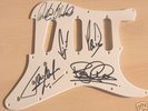 DEEP PURPLE signed ELECTRIC GUITAR PICK GUARD