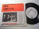 QUEEN I Want It All / Hang On In There Japan 7” PROMO