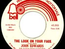 MONSTER 70'S NORTHERN SOUL 45 JOHN EDWARDS- BELL LISTEN