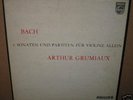 Bach sonatas & partitas Grumiaux violin Philips 3LP box