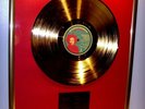 Bob Marley goldene Schallplatte Vinyl Gold Record