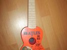 SELCOL BIG BEAT JUNIOR GUITAR THE BEATLES RED & ORANGE