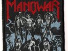 MANOWAR Aufnäher / Patch von ´87 rar Sodom Hammerfall