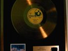 DEEP PURPLE GOLDENE SCHALLPLATTE / GOLD RECORD / VINYL
