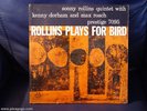 SONNY ROLLINS PLAYS FOR BIRD  ORIG 1957 PRESTIGE 7095