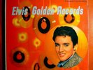 ELVIS PRESLEY GOLDEN RECORDS ORIG LP BLUE LETTER COVER