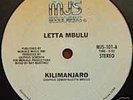 LETTA MBULU | KILAMANJARO | DISCO BOOGIE 12