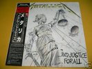 METALLICA..AND JUSTICE FOR ALL-JAPAN-2 LP-W/BOI - PROMO