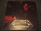 METALLICA LiveDoLP Metal up your Ass White Vinyl RAR