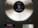 LIMITED EDITION QUEEN GREATEST HITS GOLD DISC