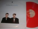 PET SHOP BOYS red vinyl Actually 1987 edit  COLOMBIAN