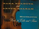 NELSOVA/ Balsam: Beethoven: Wks for Cello/pno 3LP N-MNT