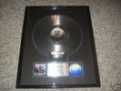 IRON MAIDEN PLATINUM RECORD.. NUMBER OF THE BEAST
